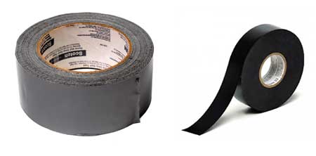 Duct tape, elektrikářská páska, a také scotch oáska mohou být skvělými pomocníky v pěstírně pro "vyléčení" poraněných rostlin