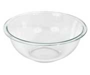 Glass mixing bowls