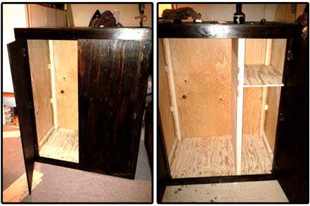 Take a look at the grow box im4potato built for his garage