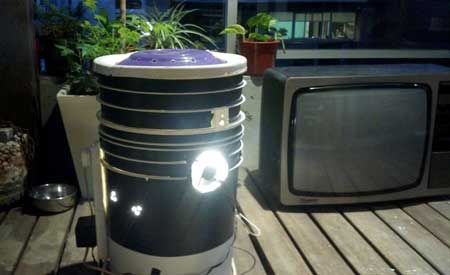Example of a DIY Space Bucket for growing marijuana