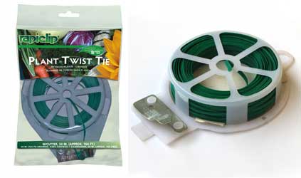 Rostlinný twist tie je skvělý pro zabezpečení menších, ohebných konců a větví při trénování rostlin konopí.